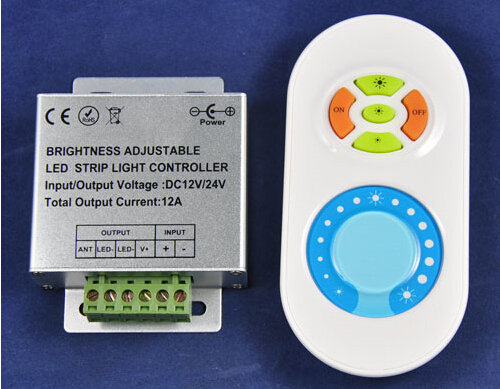(image for) DC12-24V 12A Brightness Adjustable LED Strip Light Controller Mi Light 433MHz Brightness Adjustable Controller
